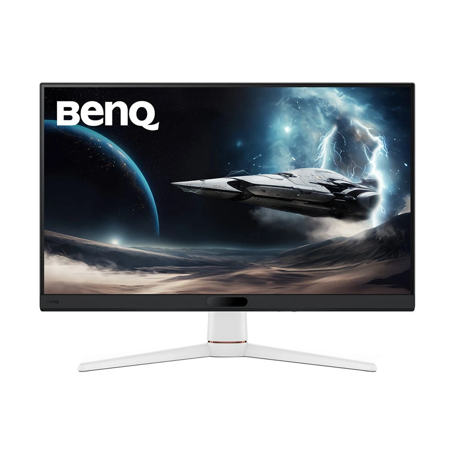 BenQ EX271 Mobiuz 27 Inch FHD Display Dual HDMI, DP, USB-A, USB-C White AI Powered PixSoul Gaming Monitor
