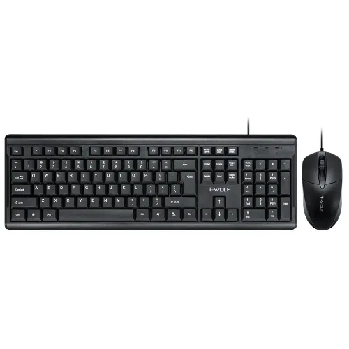 T-WOLF TF-500 KEYBOARD & MOUSE WIRED COMBO