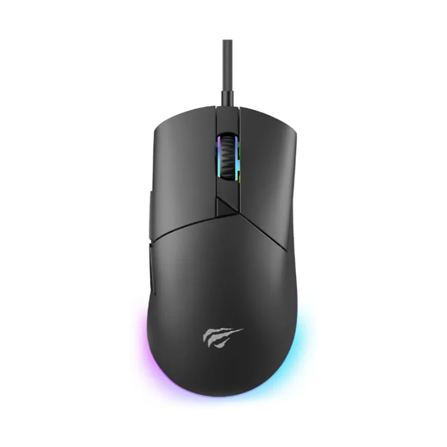Havit MS1038 RGB Wired Black Gaming Mouse