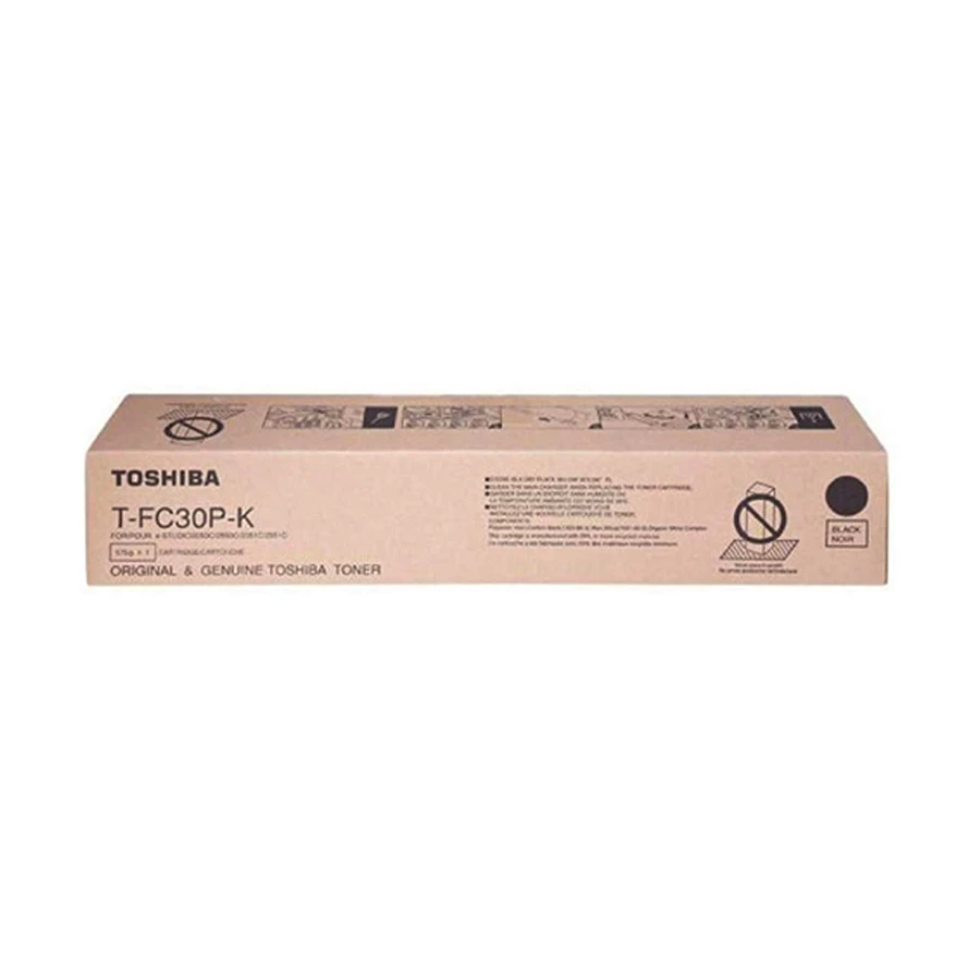 Toshiba T-FC30P-K Black Original Toner for Toshiba Photocopier (Only for P series Copier)