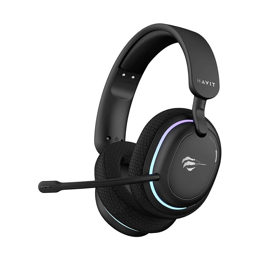 Havit Fuxi-H7 Wireless (Five Mode) Black Gaming Headphone