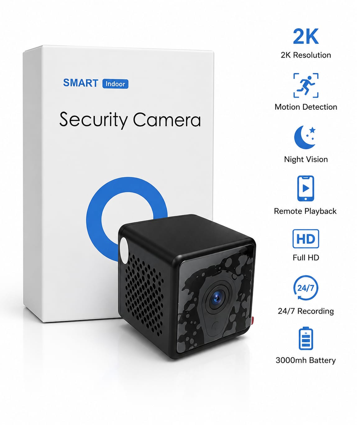 SMART PORTABLE WIFI MINI POCKET CAMERA PHANTOM CUBE 1
