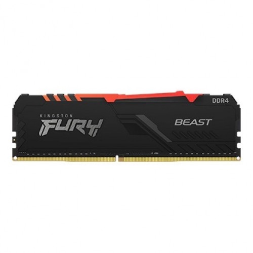Kingston FURY Beast RGB 8GB DDR4 3200MHz Desktop RAM 3