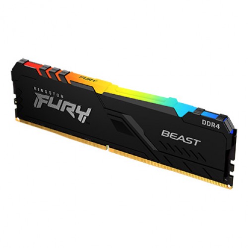 Kingston FURY Beast RGB 8GB DDR4 3200MHz Desktop RAM